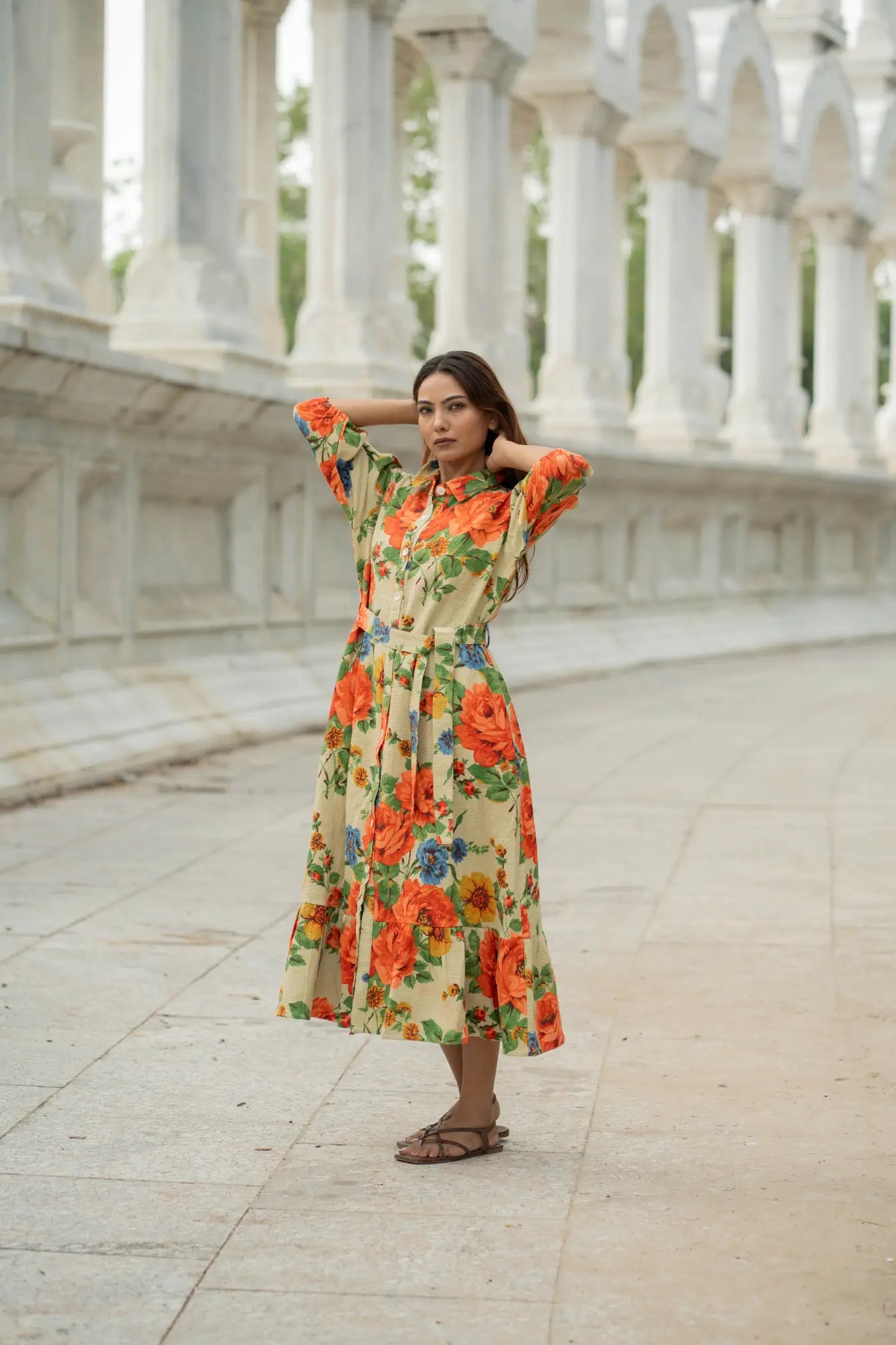 floral boho midi dress Spell Boho Midi Dress