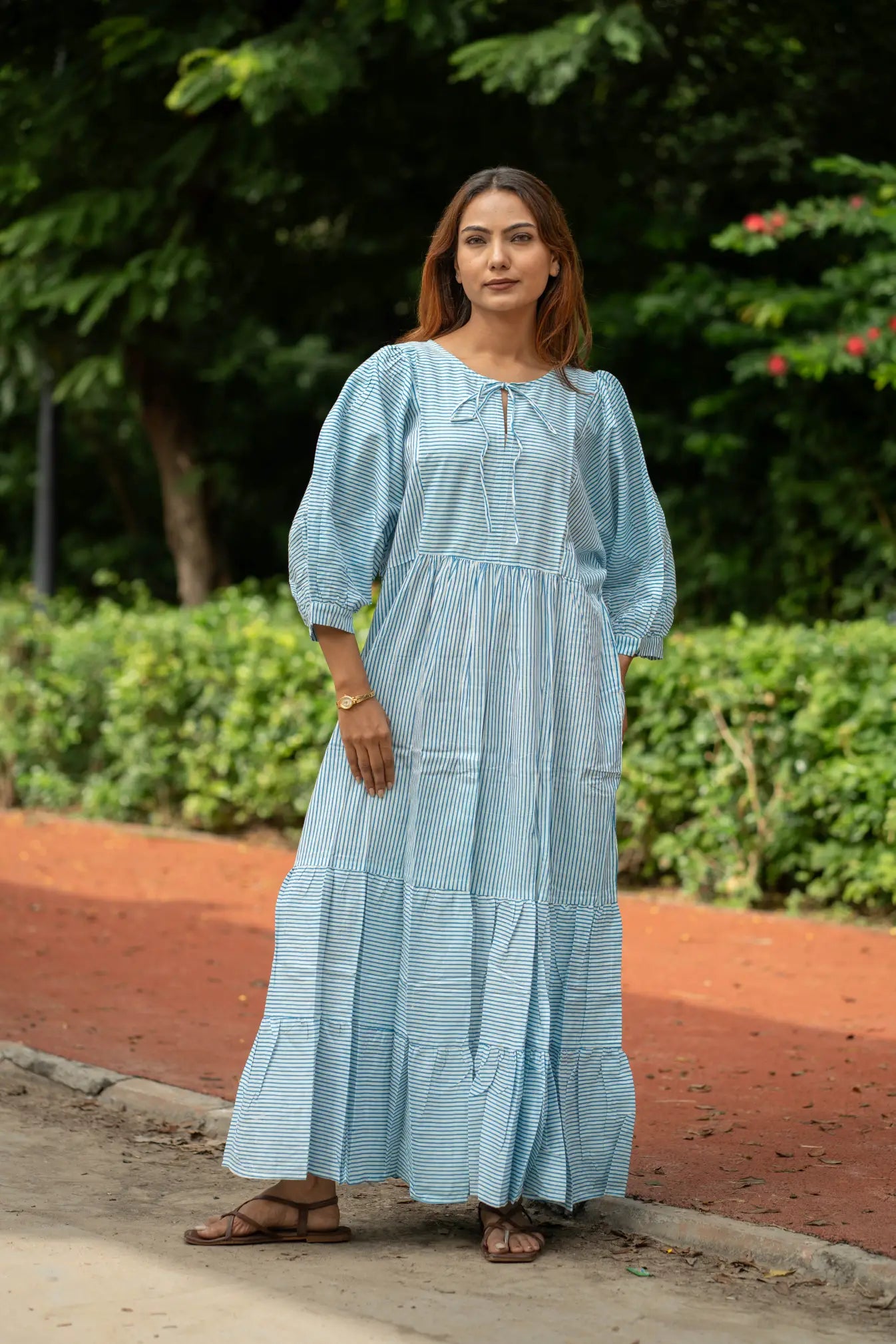 boho cotton midi dress R.Vivimos Womens Summer Cotton Boho Midi Dress 2026 Spaghetti Strap Floral Embroidered Smocked Tiered Flowy Long Dresses (Small, Beige) at Amazon Women's Clothing store