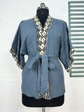 Women's Jute Kimono Robe