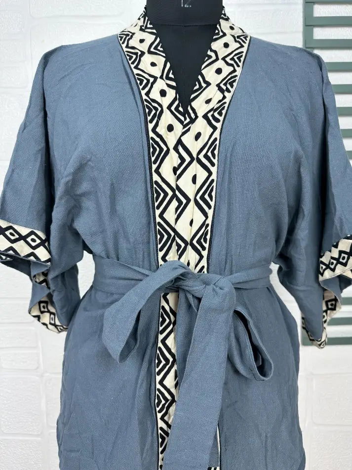 Women's Jute Kimono Robe