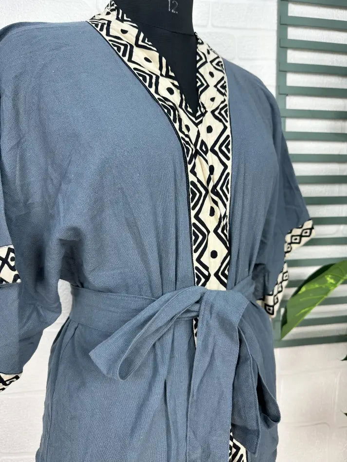 Women's Jute Kimono Robe