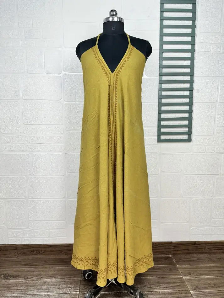 Jute Summer Dress