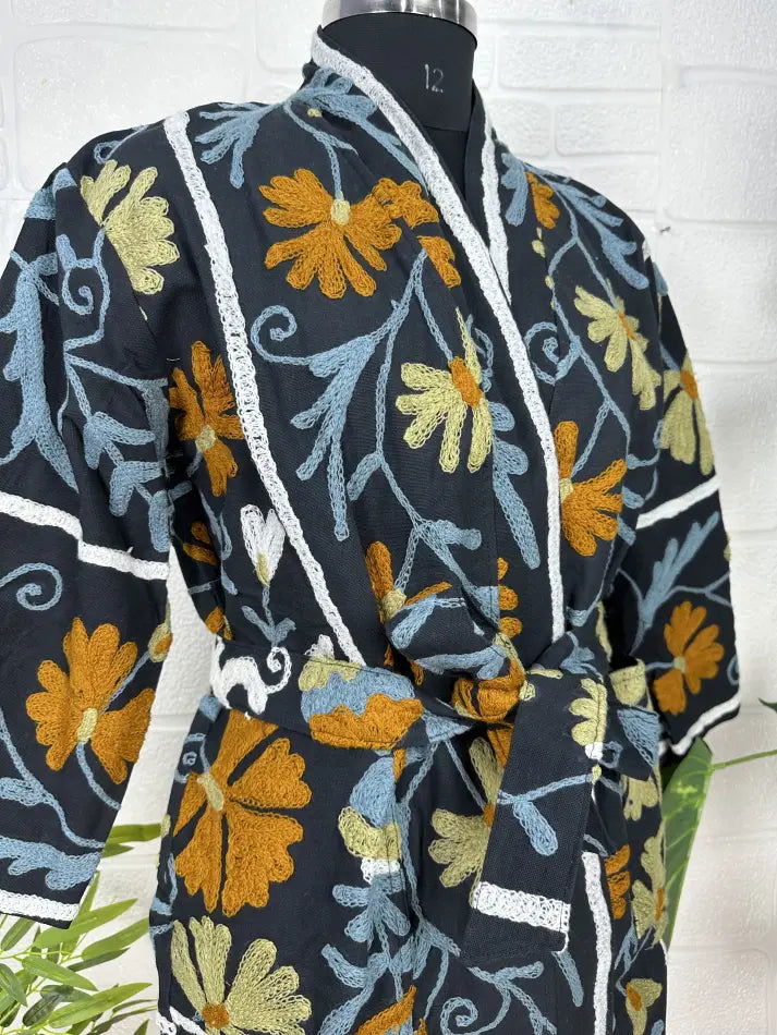 Women's Suzani embroidered Jacket in floral