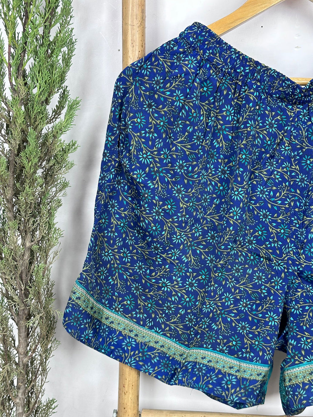 Men's Silk Blend Long Boxer Shorts