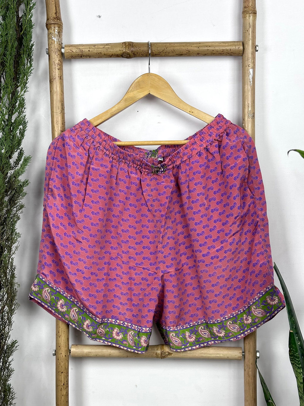 Men's Silk Blend Long Boxer Shorts