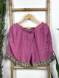 Men's Silk Blend Long Boxer Shorts