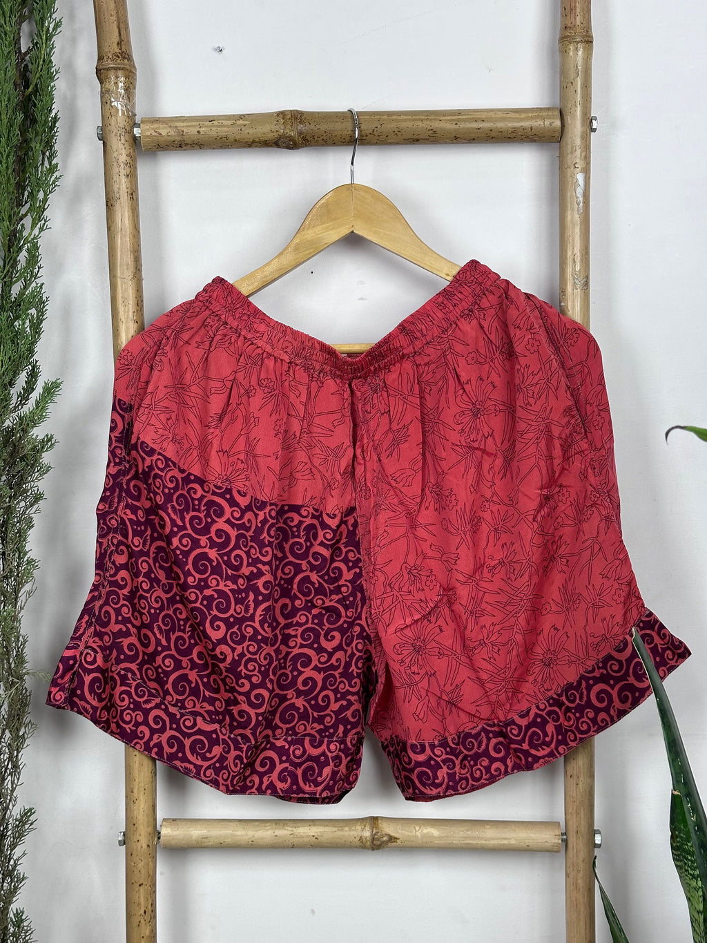 Men's Silk Blend Long Boxer Shorts