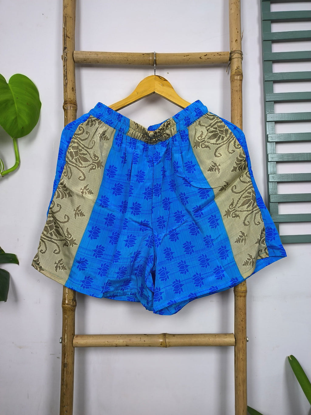 Men's Silk Blend Long Boxer Shorts