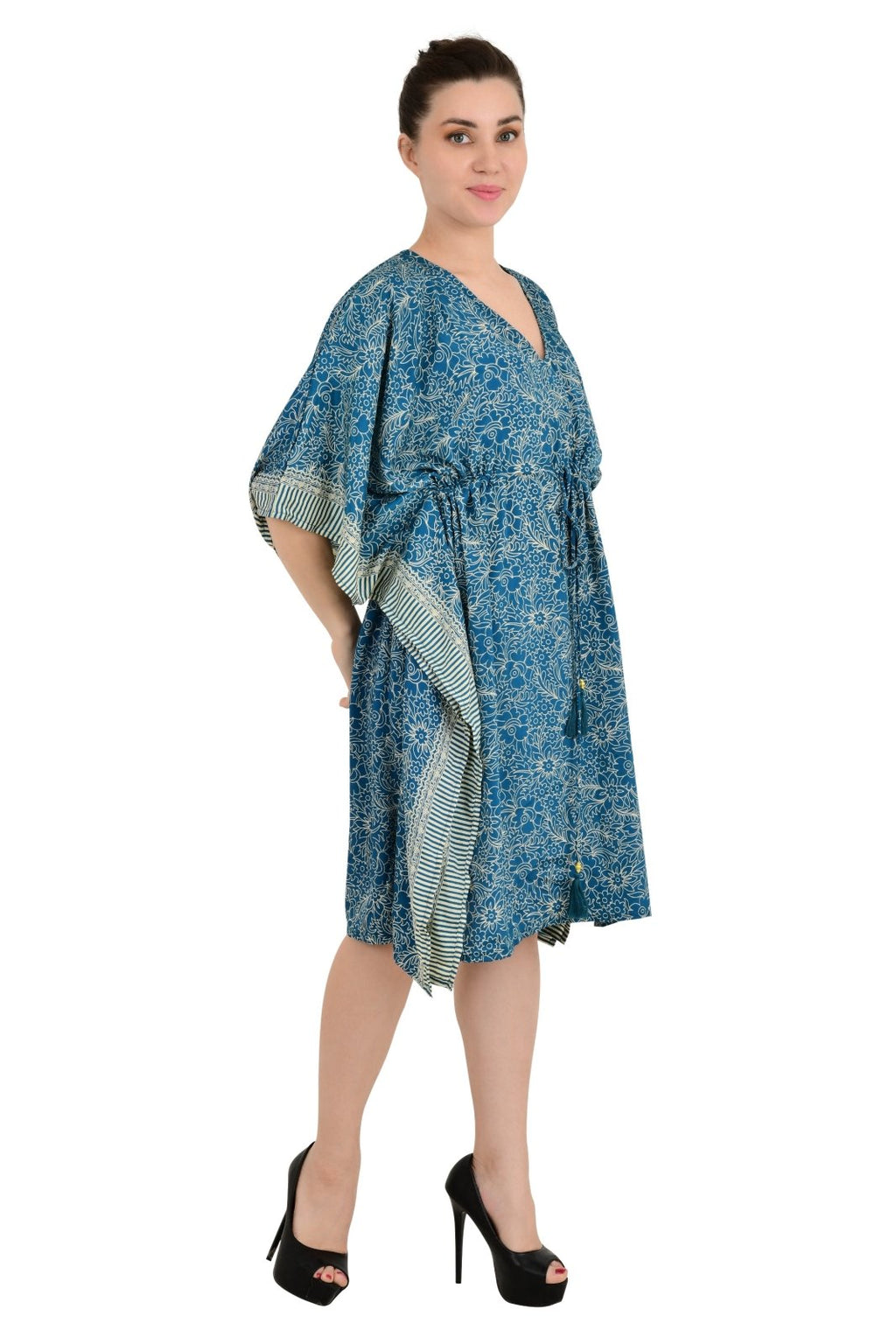 Women's Silk Blend Kaftan Dress