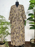 Women's Silk Long Kimono Robe