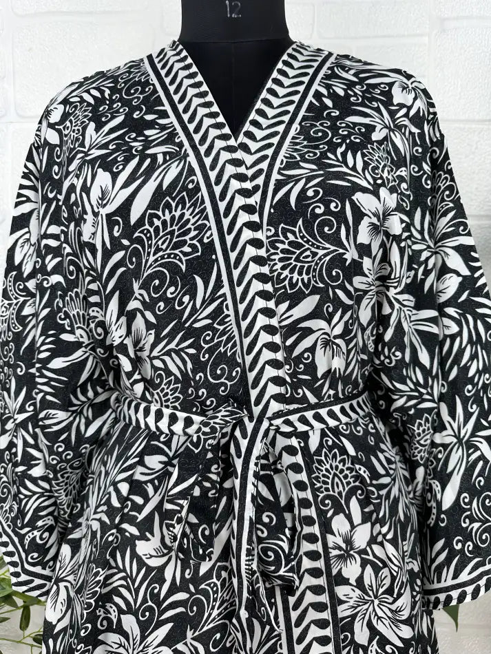 Women's Silk Long Kimono Robe