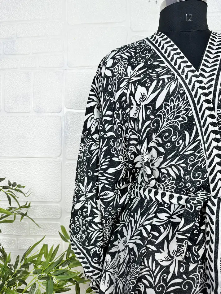 Women's Silk Long Kimono Robe