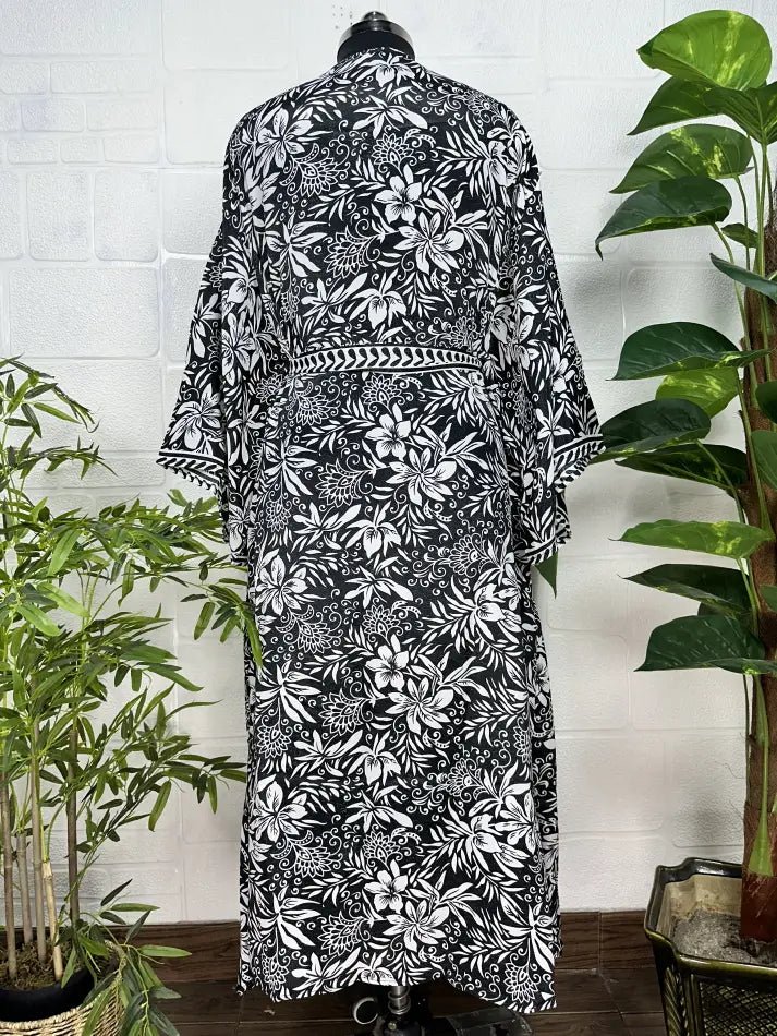 Women's Silk Long Kimono Robe
