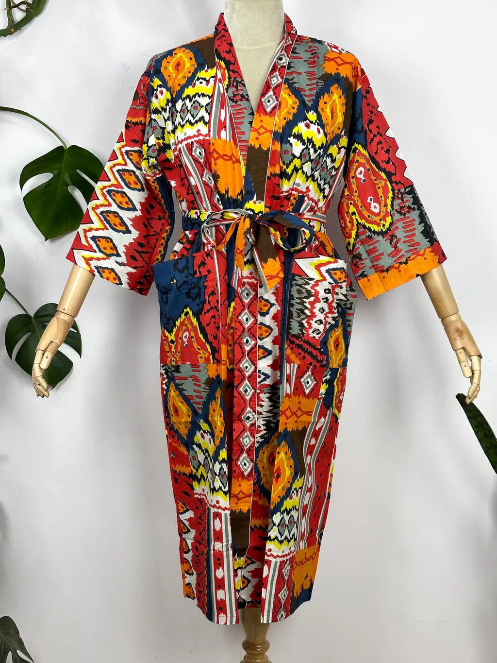 Women's Cotton Kimono Robe