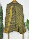 Unisex Recycled Silk Harem Pants