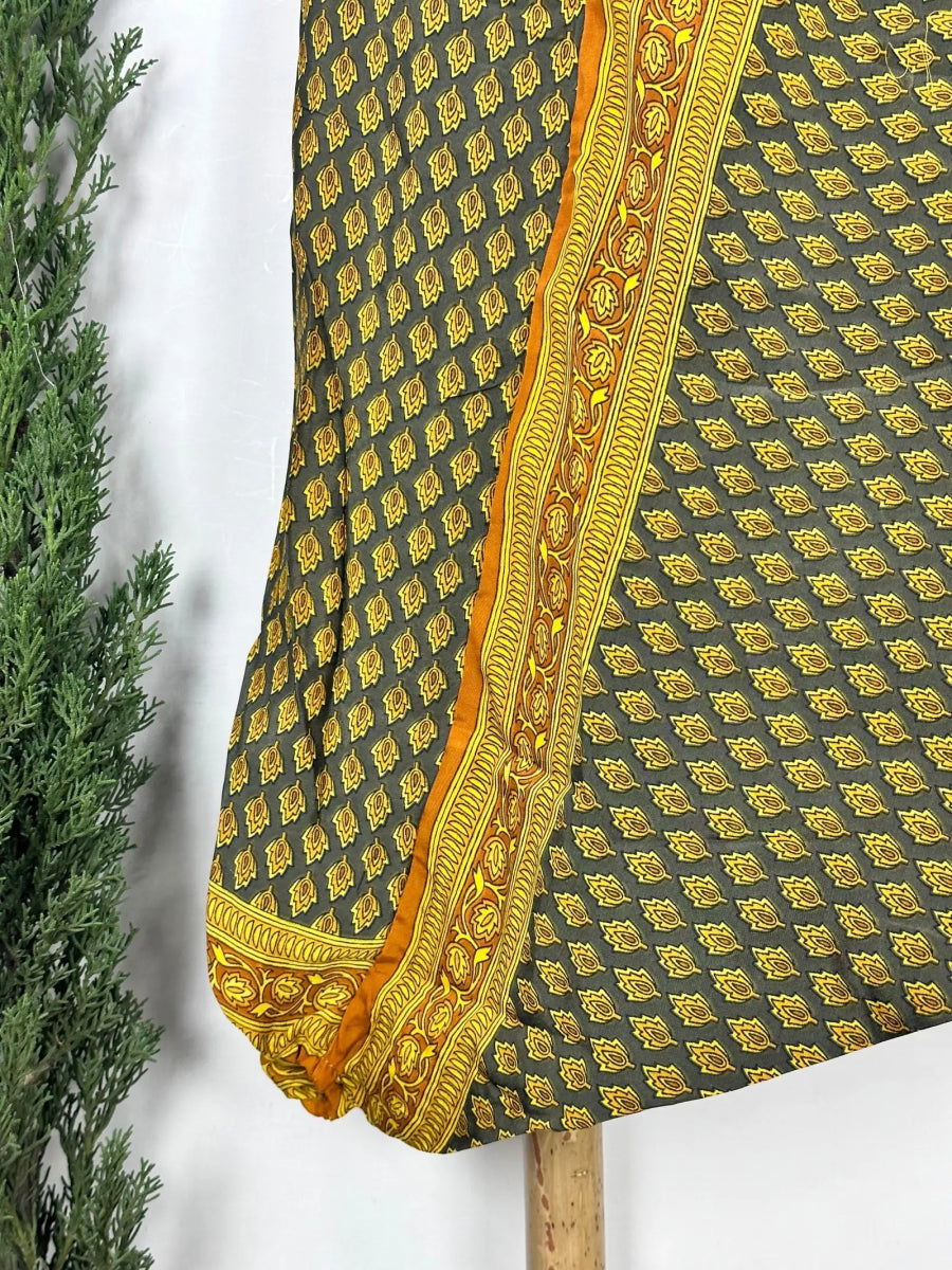 Unisex Recycled Silk Harem Pants