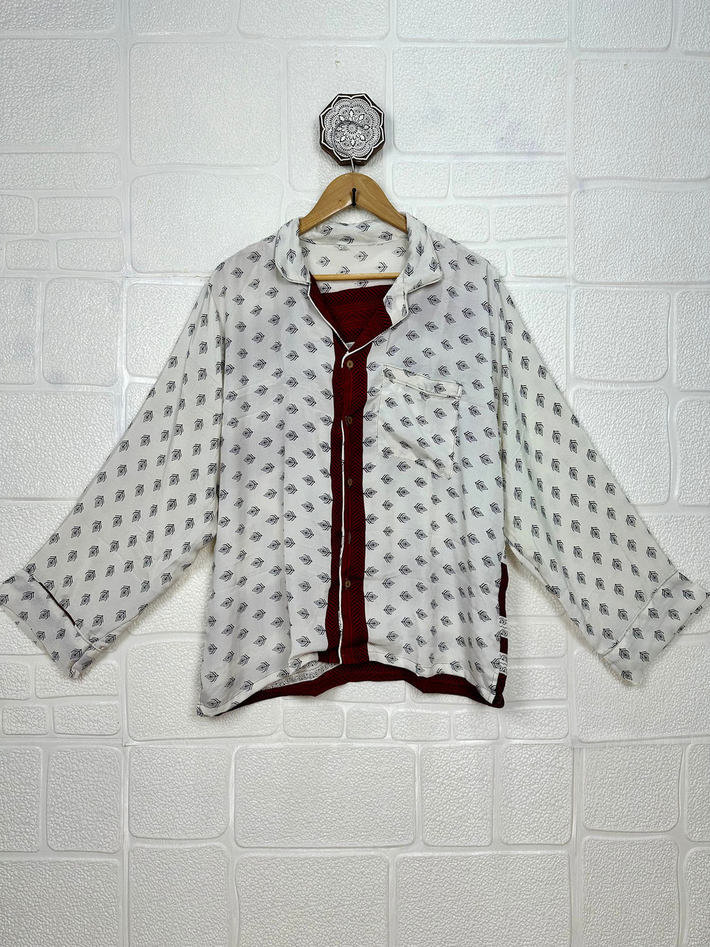 Women's Recycled Silk Pajama Set