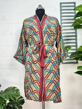 Women's Vintage Silk Kimono Robe