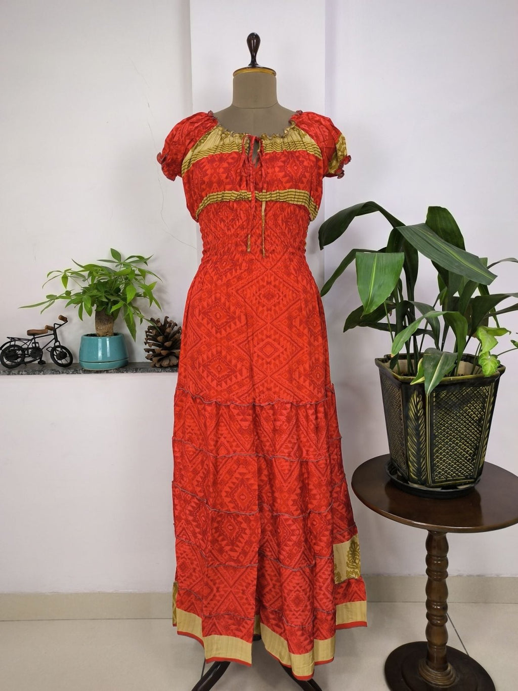 Women's Maxi Dress in floral