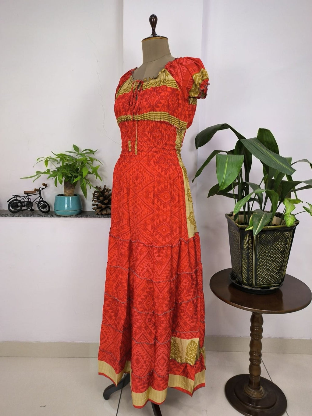 Women's Maxi Dress in floral
