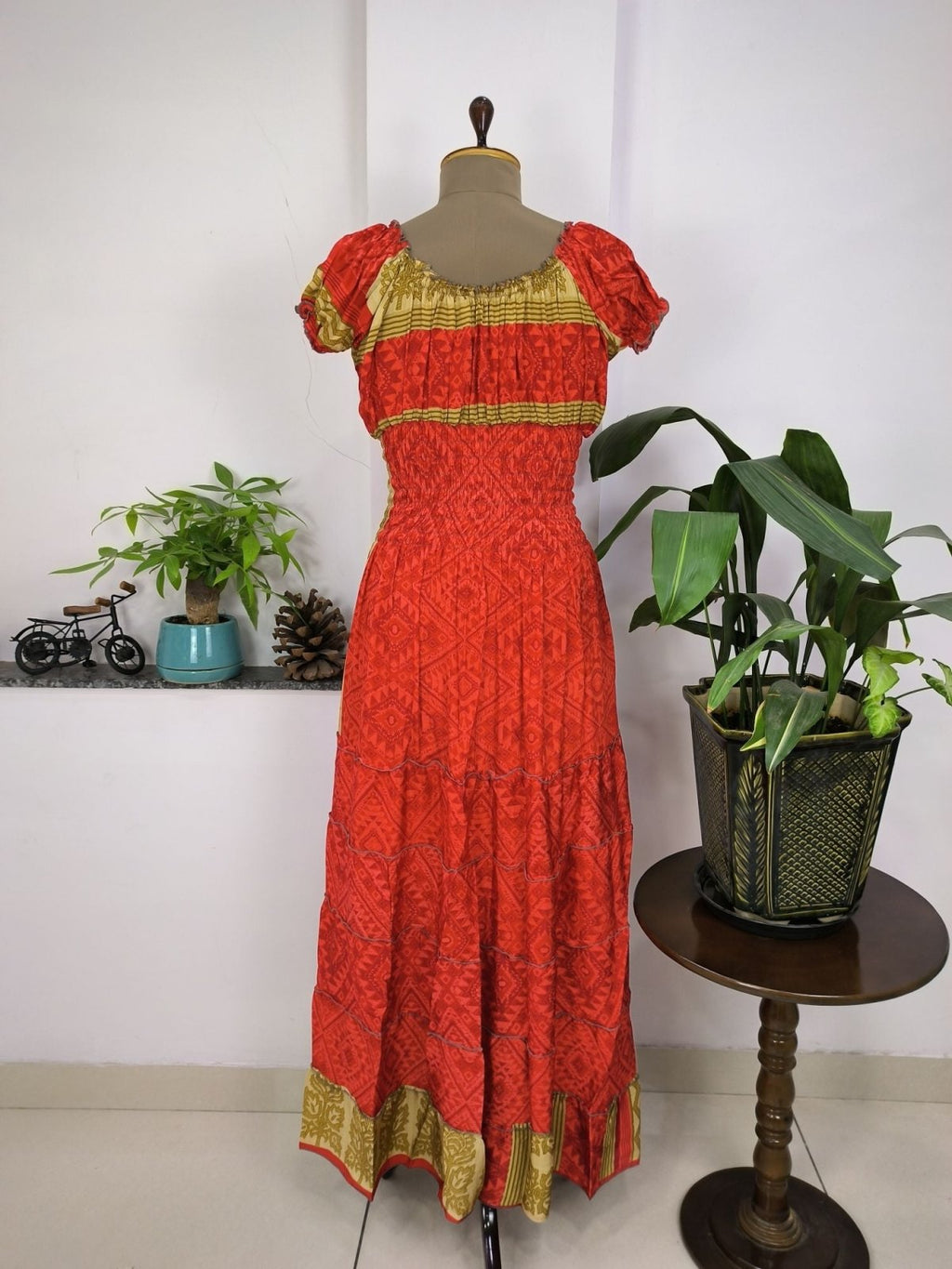 Women's Maxi Dress in floral