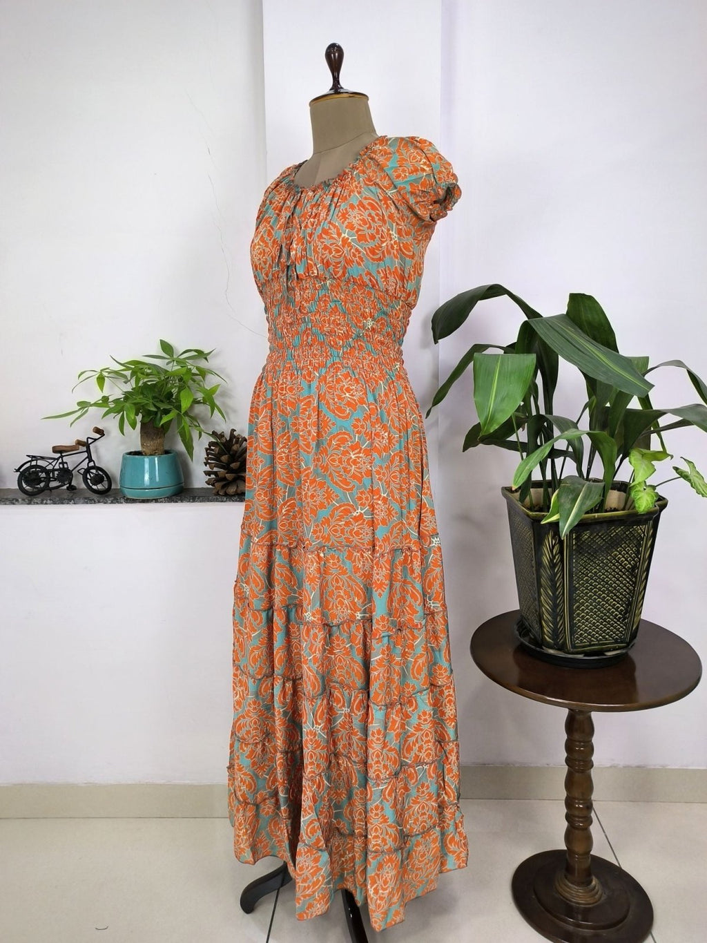 Women's Maxi Dress in floral