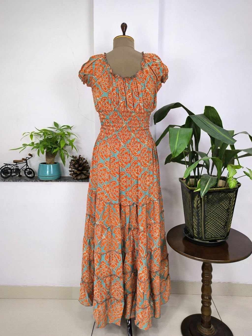 Women's Maxi Dress in floral