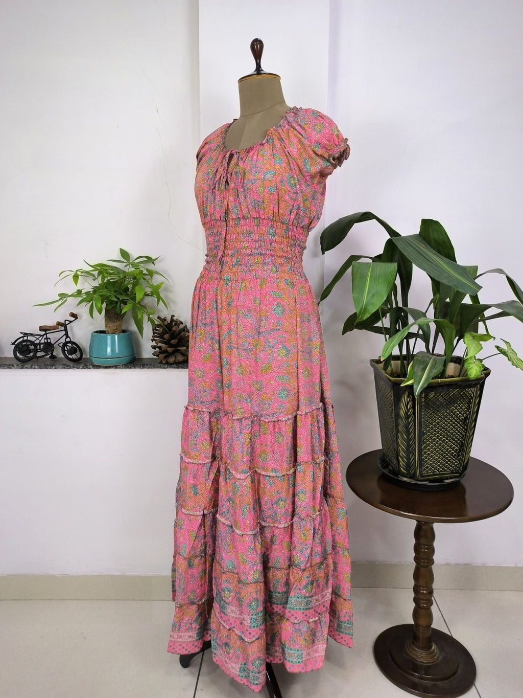 Women's Maxi Dress in floral