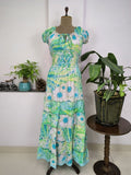 Women's Maxi Dress in floral