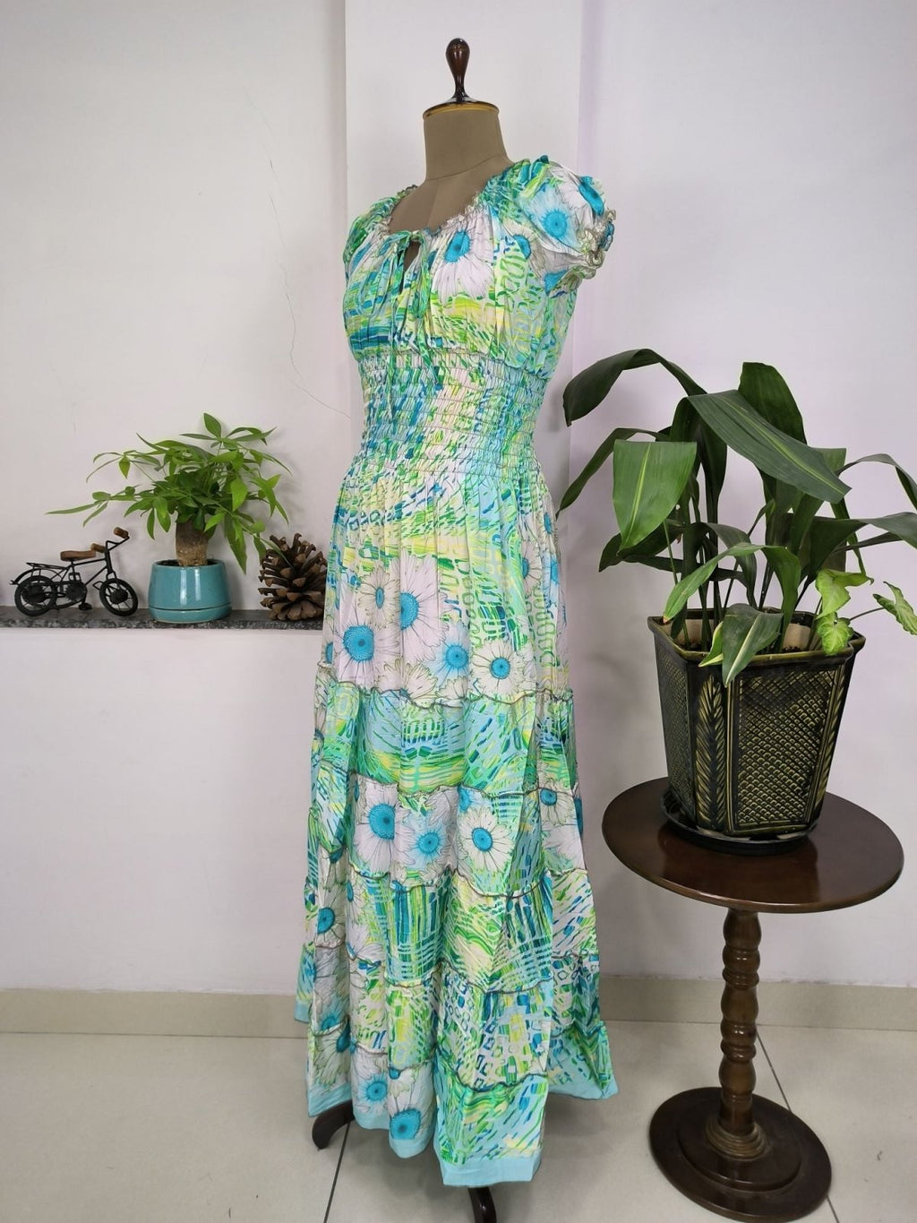 Women's Maxi Dress in floral