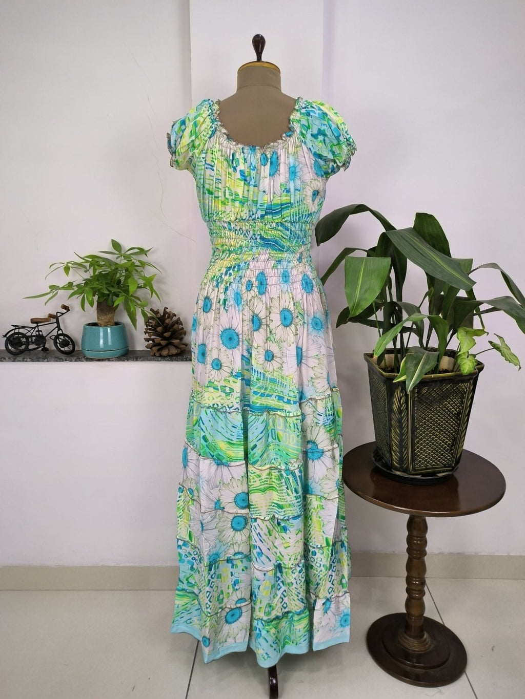Women's Maxi Dress in floral