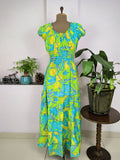 Women's Maxi Dress in floral