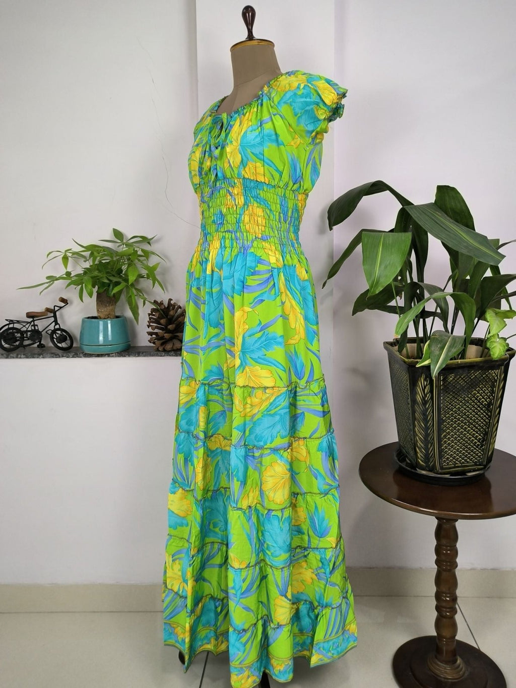 Women's Maxi Dress in floral