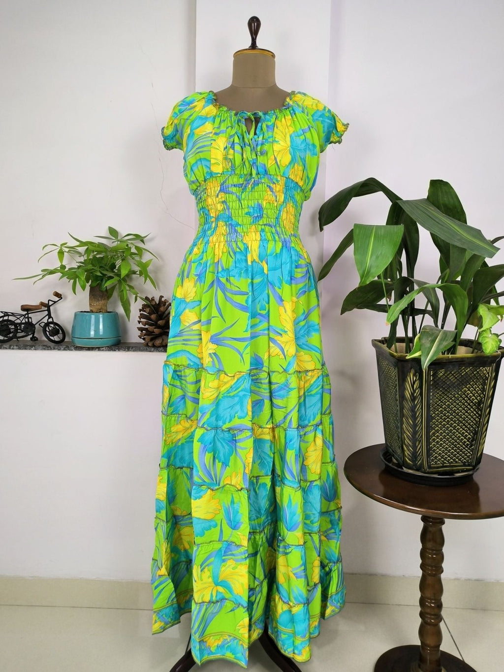 Women's Maxi Dress in floral